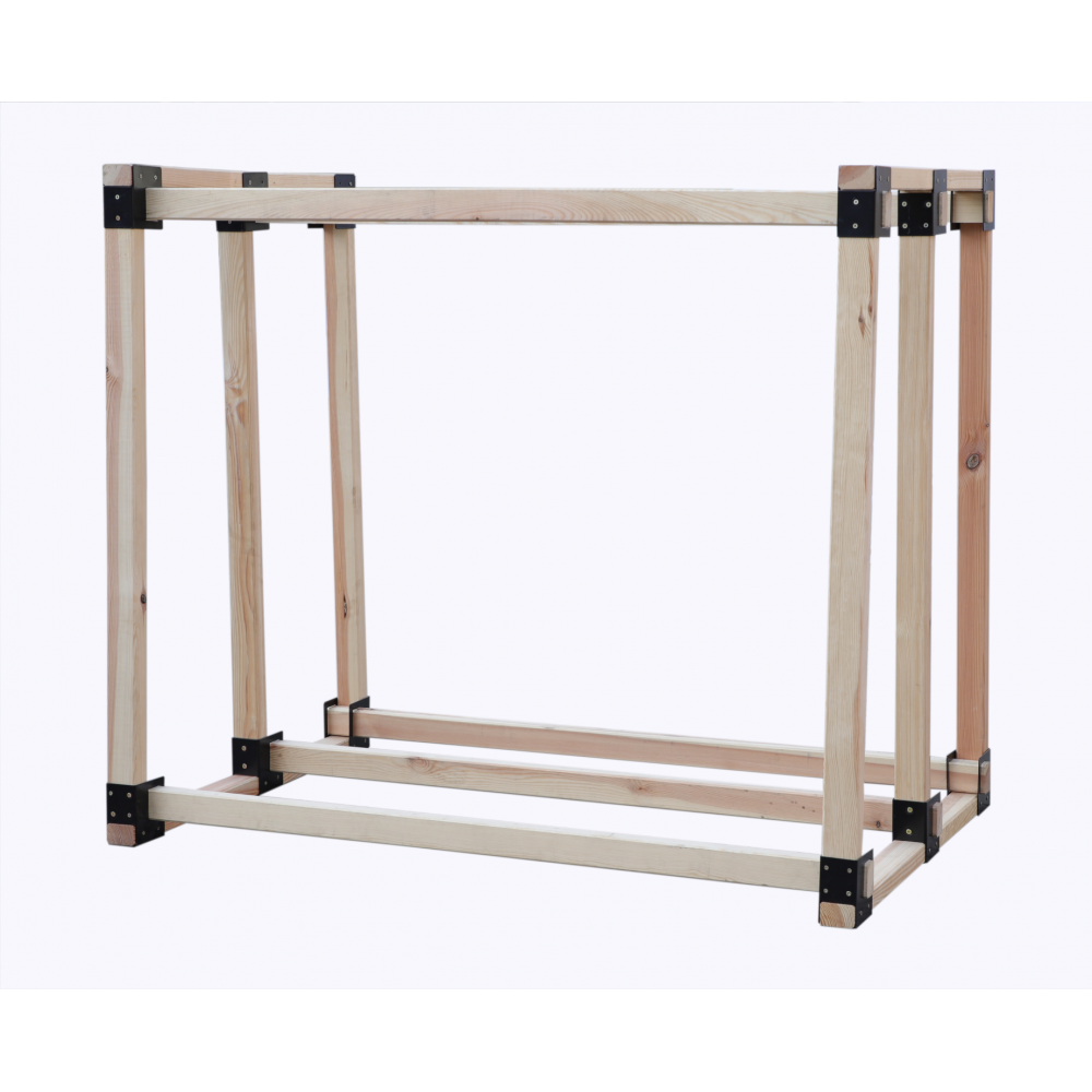 Stojak na drewno kominkowe wiata na drzewo opałowe DREWUTNIA 0,8 m3 EKO