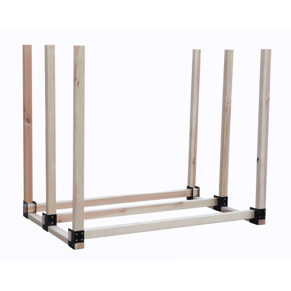 Stojak na drewno opałowe wiata na drzewo kominkowe drewutnia 0,9 m3 EKO