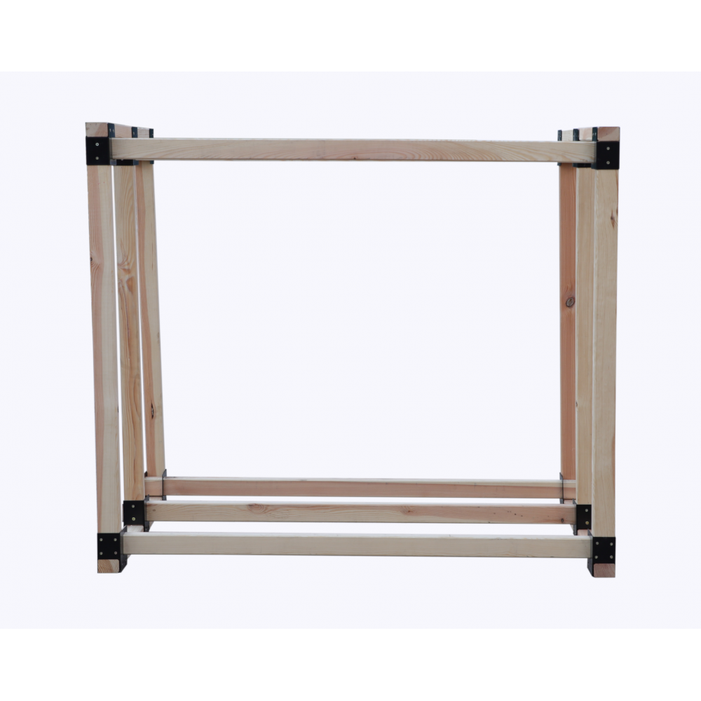 Stojak na drewno kominkowe wiata na drzewo opałowe drewutnia 1,1 m3 EKO