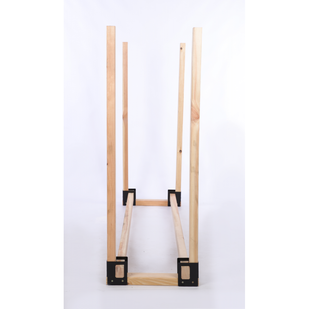 Stojak na drewno kominkowe wiata na drzewo opałowe drewutnia 0,5 m3 EKO