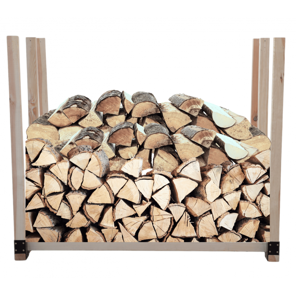 Drewutnia stojak na drewno kominkowe wiata na drzewo opałowe 1,1 m3 EKO