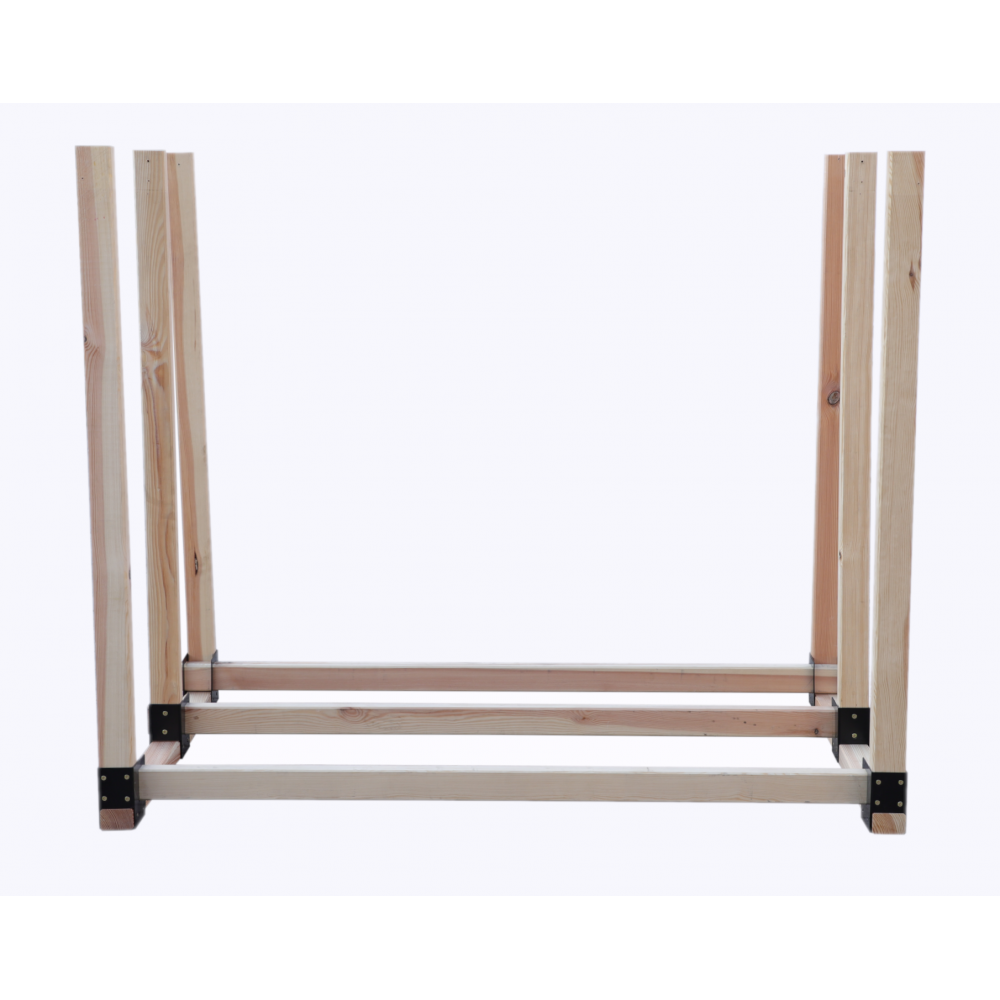 Drewutnia stojak na drewno kominkowe wiata na drzewo opałowe 1,1 m3 EKO