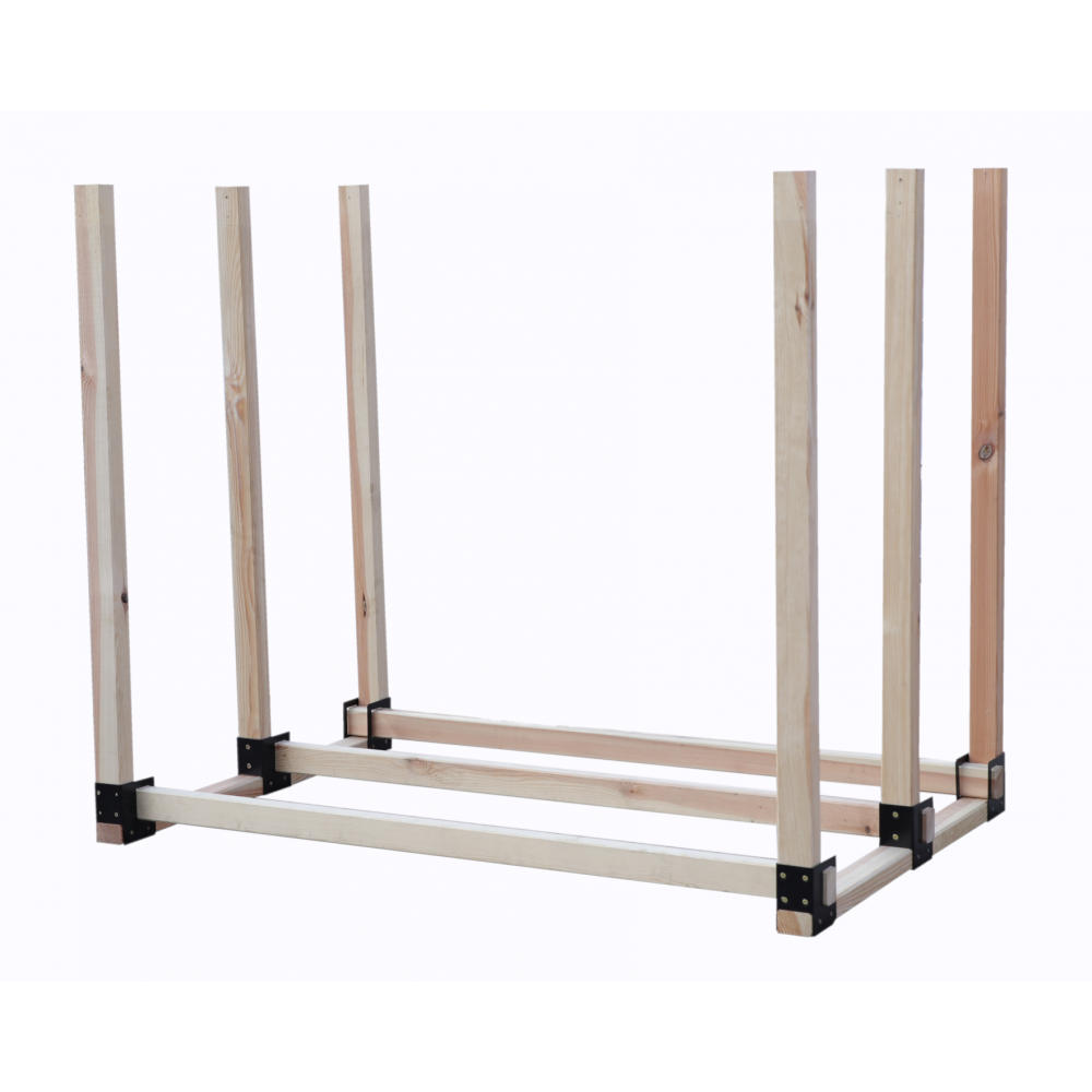 Stojak na drewno kominkowe wiata na drzewo opałowe drewutnia 1,5 m3 EKO