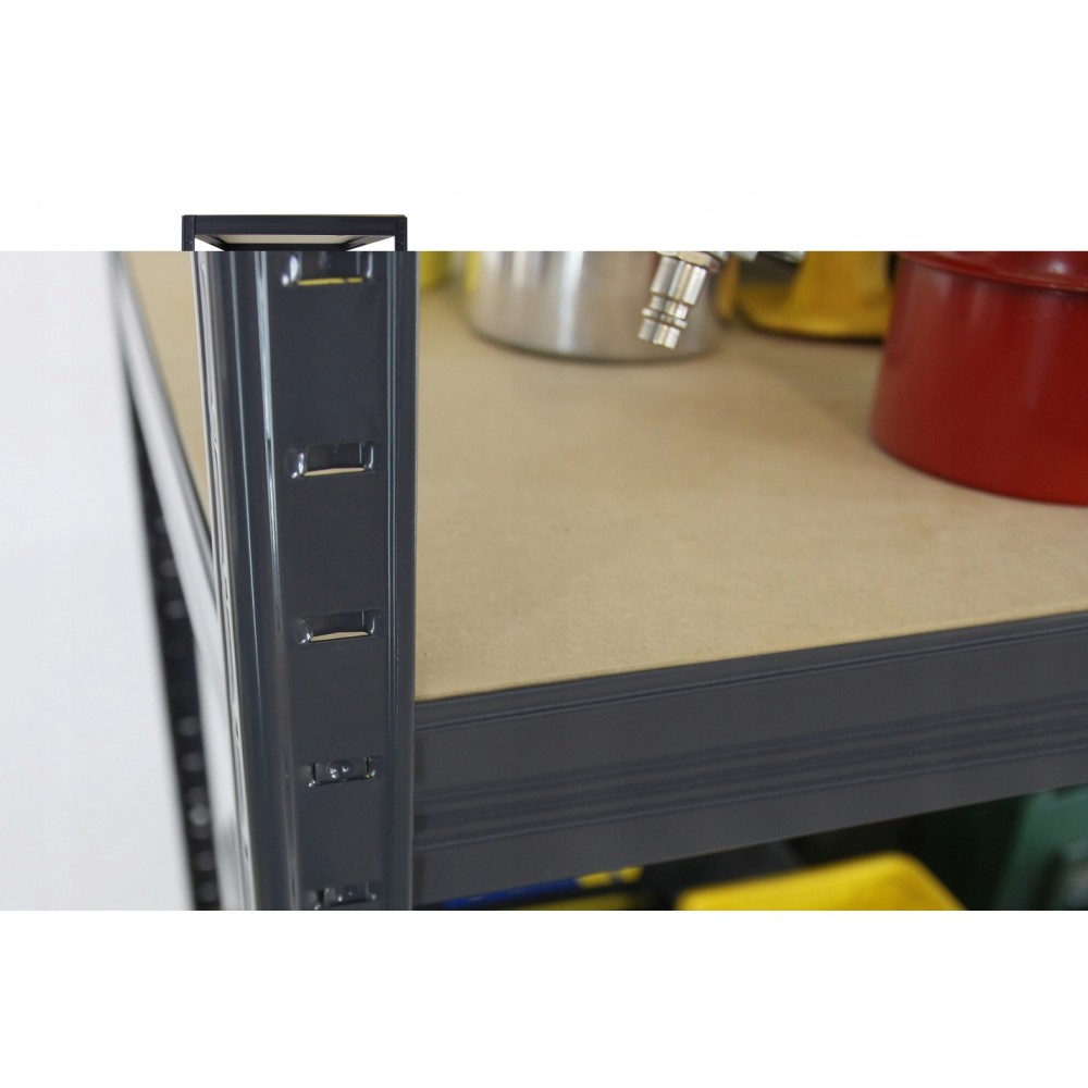 Regał metalowy regał magazynowy garażowy HELIOS premium 196x060x60 6 półek