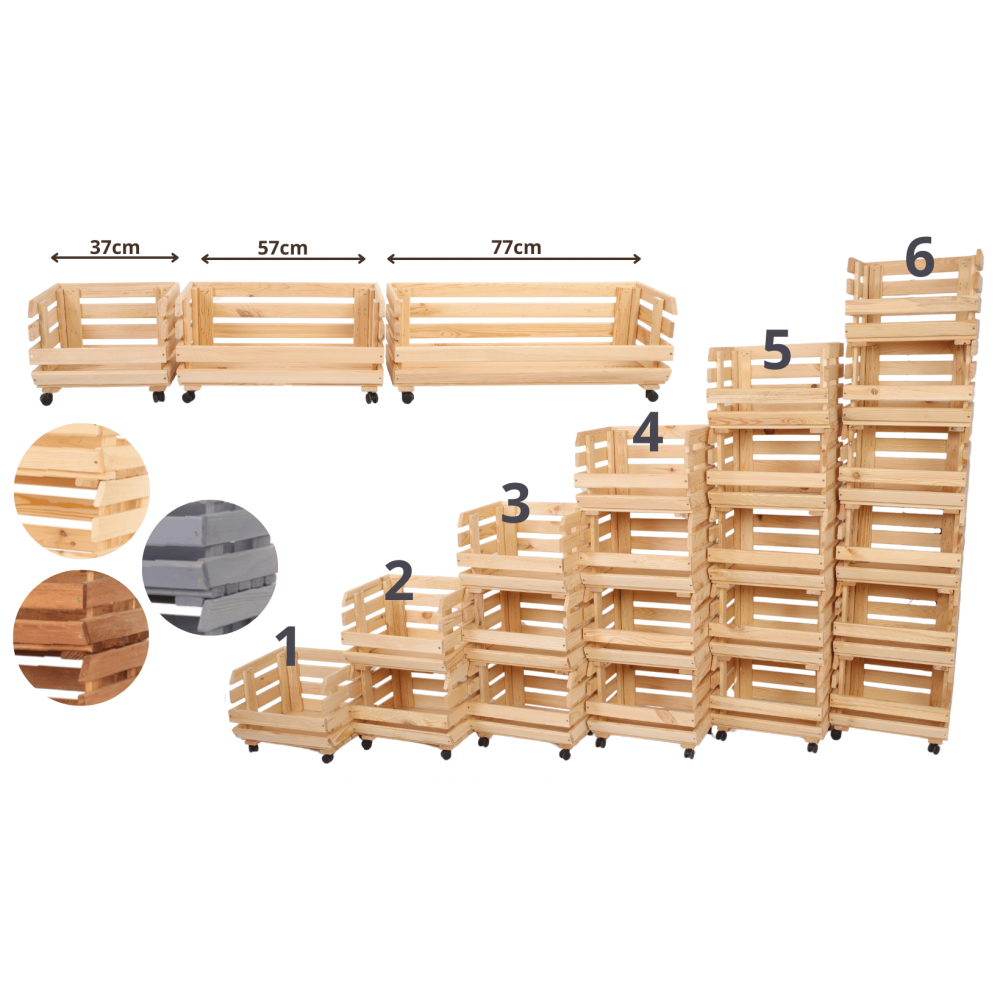 Dekiel wieko pokrywa pokrywka osłona do skrzyni na warzywa owoce RAWA 77cm