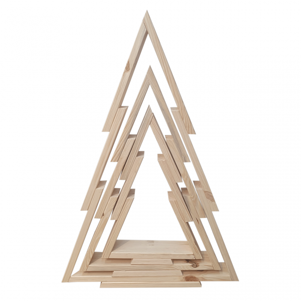 Choinka drewniana DUŻA 165 cm CHOINKA Z DREWNA SKANDYNAWSKI STYL eko drewno