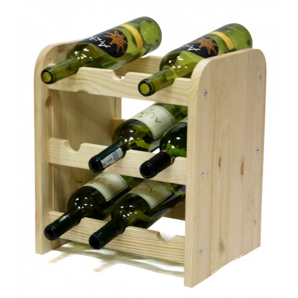 Stojak na wino butelki napoje regał na wino butelki szafka na alkohol 9but