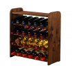 Stojak na wino regał na wino półka na wino butelki szafka na alkohol 24but