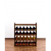 Stojak na wino regał na wino półka na wino butelki szafka na alkohol 24but