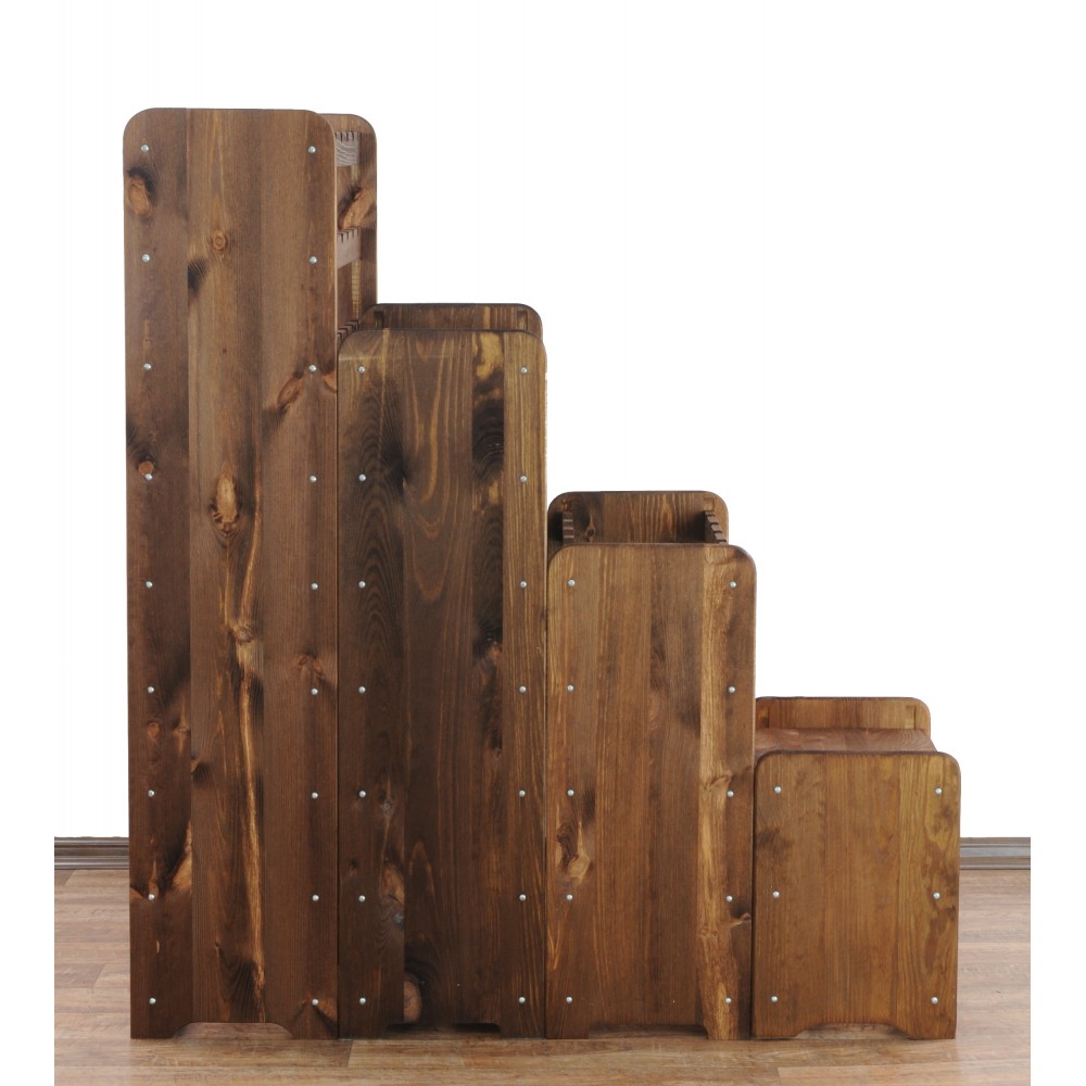 Stojak na wino regał na wino półka na wino butelki szafka na alkohol 24but