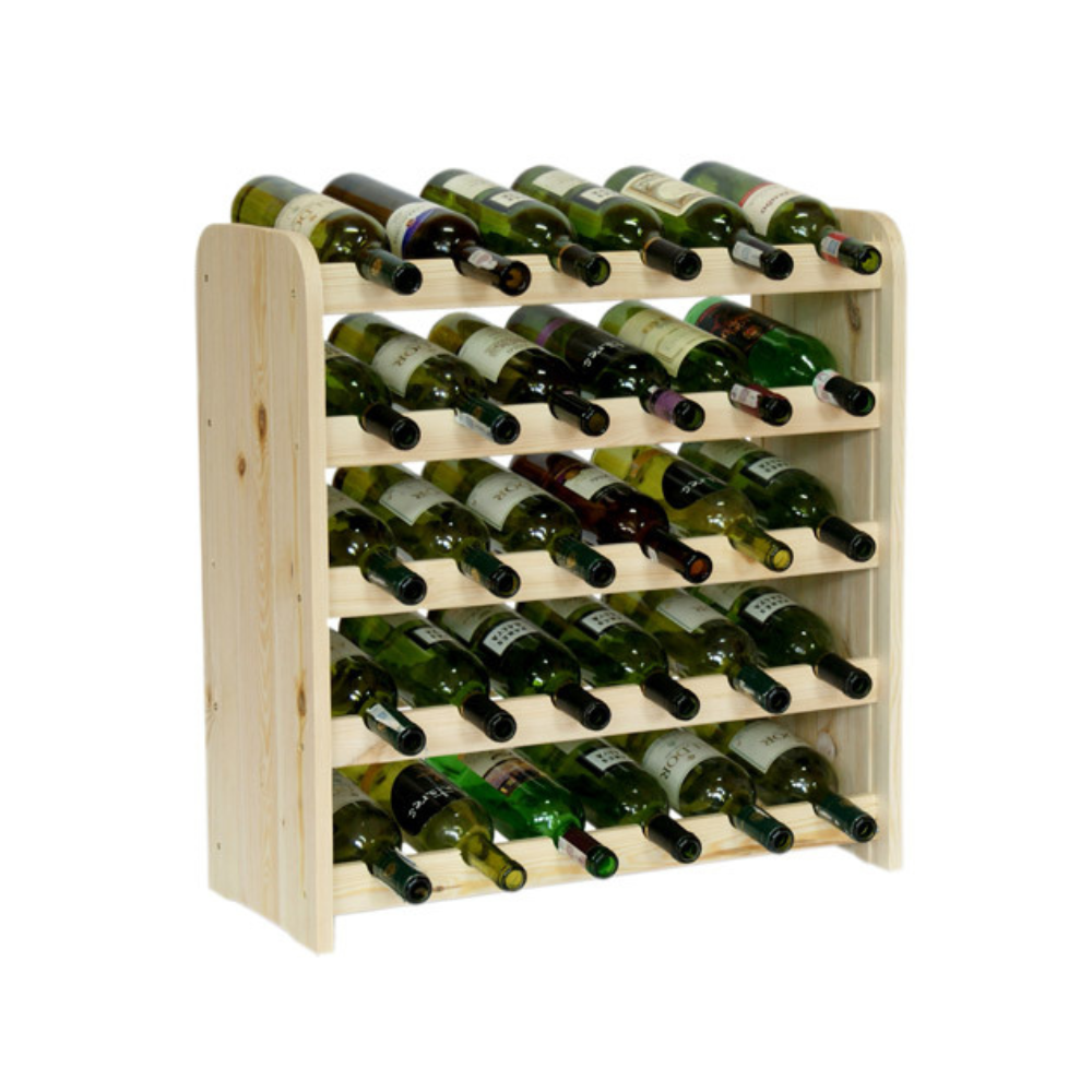 Stojak na wino butelki napoje regał na wino butelki szafka na alkohol 30but