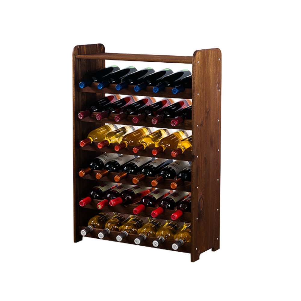 Stojak na wino regał na wino półka na wino butelki szafka na alkohol 36but