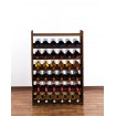 Stojak na wino regał na wino półka na wino butelki szafka na alkohol 36but