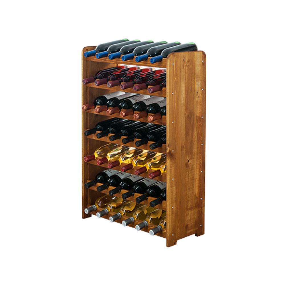 Stojak na wino butelki napoje regał na wino butelki szafka na alkohol 42but