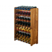 Stojak na wino butelki napoje regał na wino butelki szafka na alkohol 42but