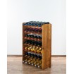 Stojak na wino butelki napoje regał na wino butelki szafka na alkohol 42but