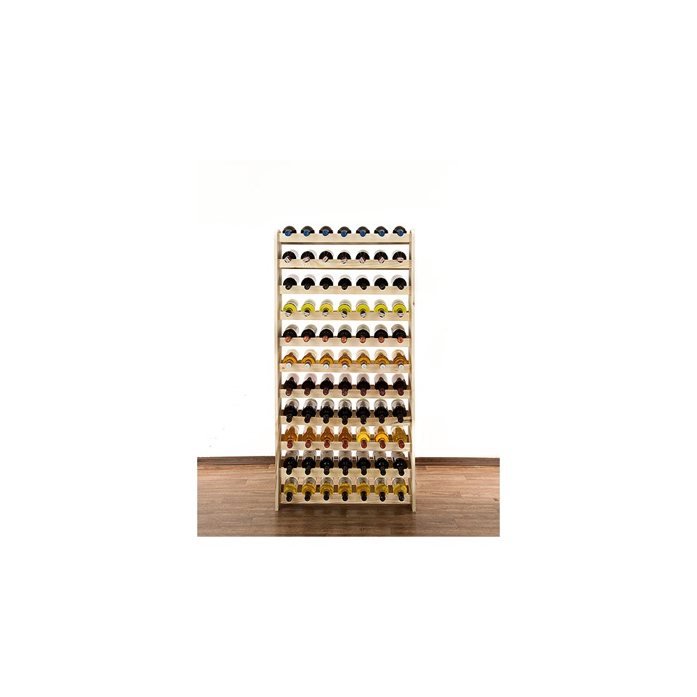 Stojak na wino butelki napoje regał na wino butelki szafka na alkohol 77but