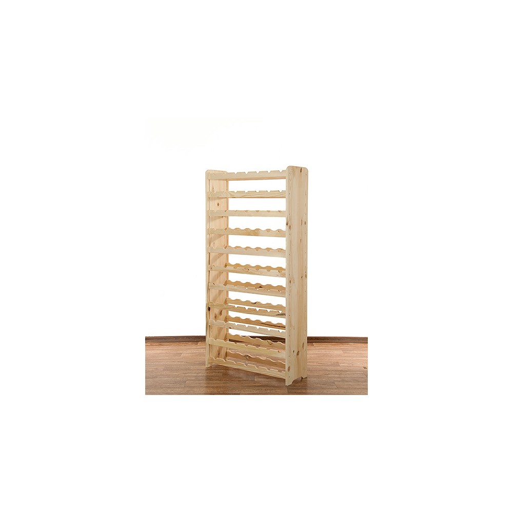 Stojak na wino butelki napoje regał na wino butelki szafka na alkohol 77but