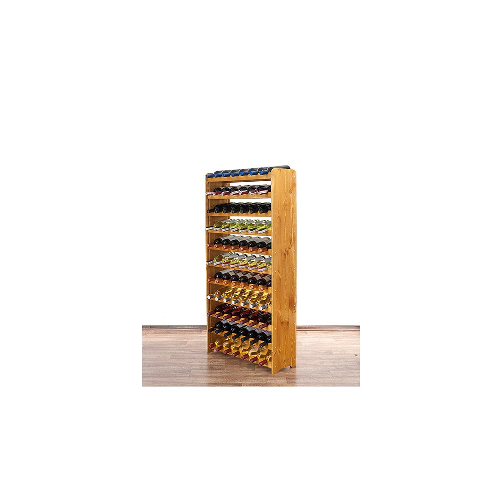 Stojak na wino butelki napoje regał na wino butelki szafka na alkohol 77but