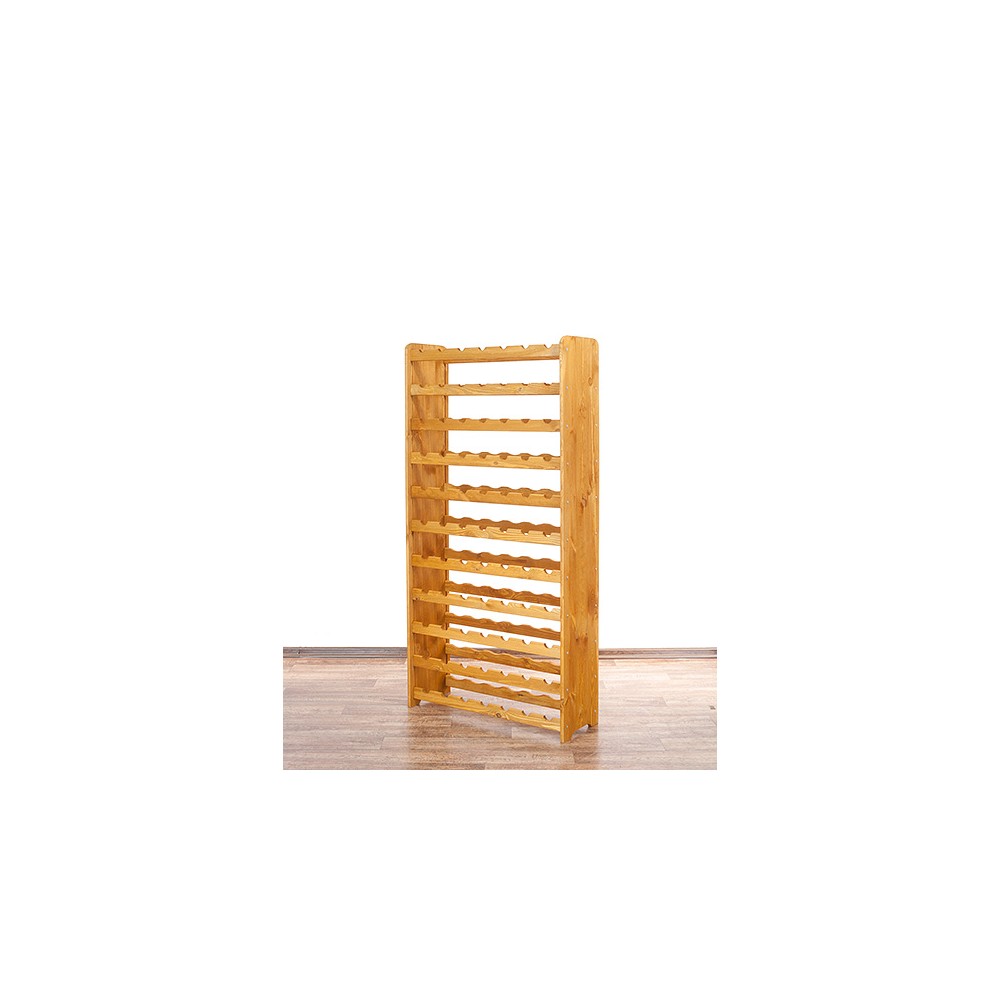 Stojak na wino butelki napoje regał na wino butelki szafka na alkohol 77but