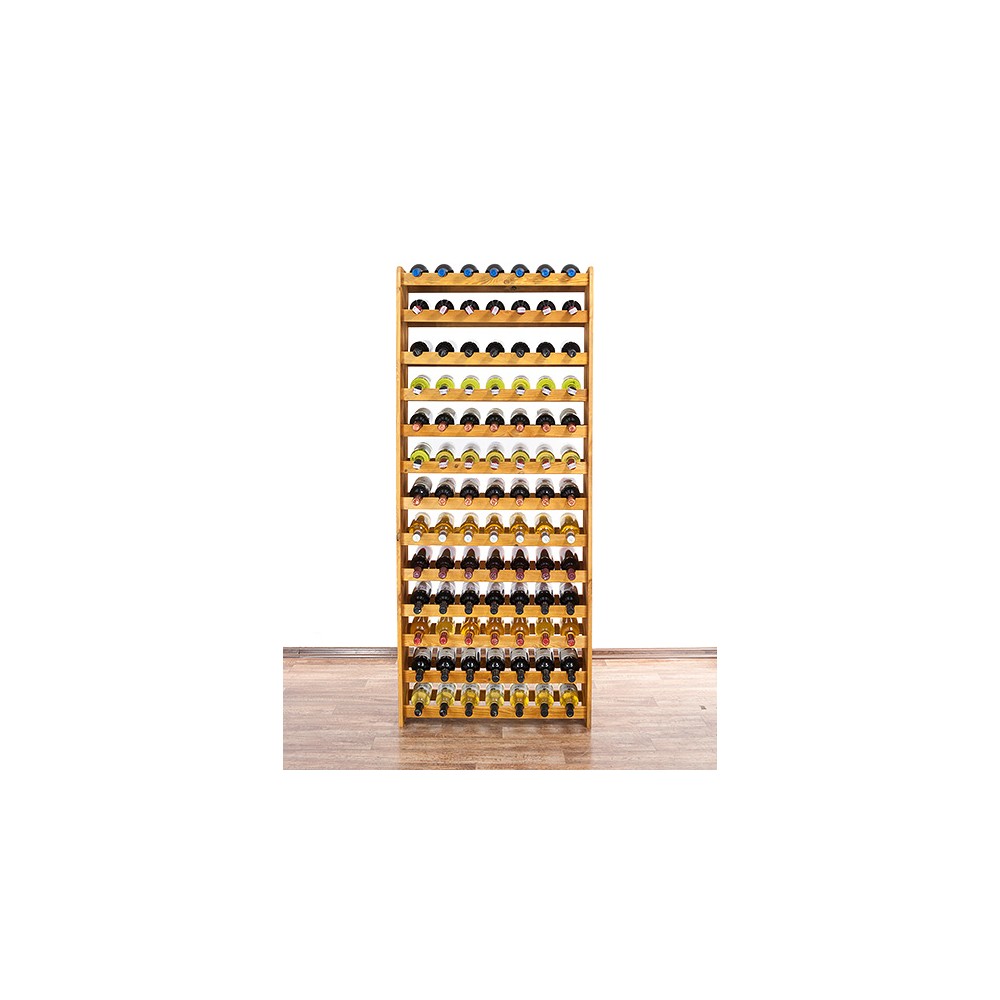 Stojak na wino butelki napoje regał na wino butelki szafka na alkohol 91but