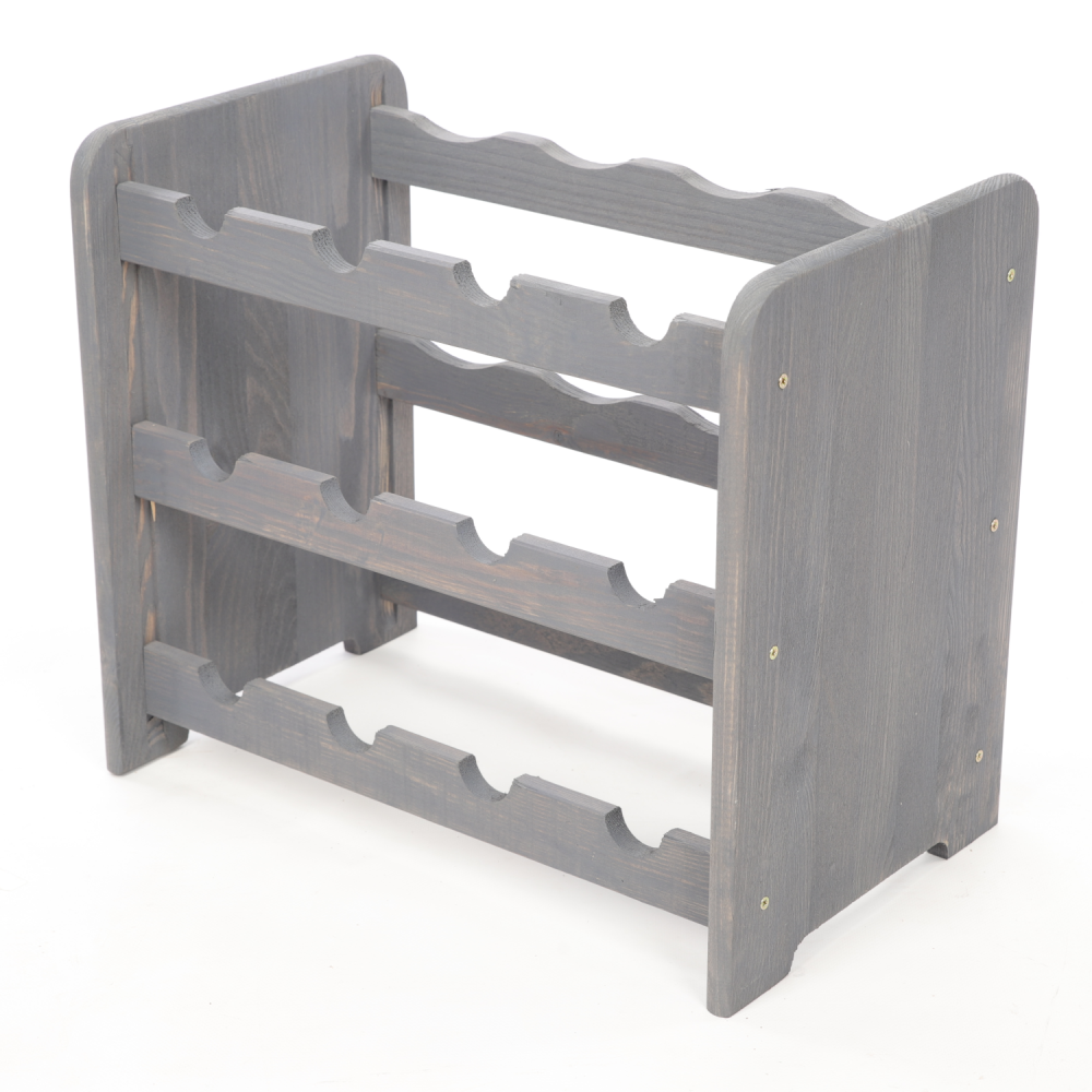 Regał na wino butelki napoje stojak na wino butelki szafka na alkohol 12but