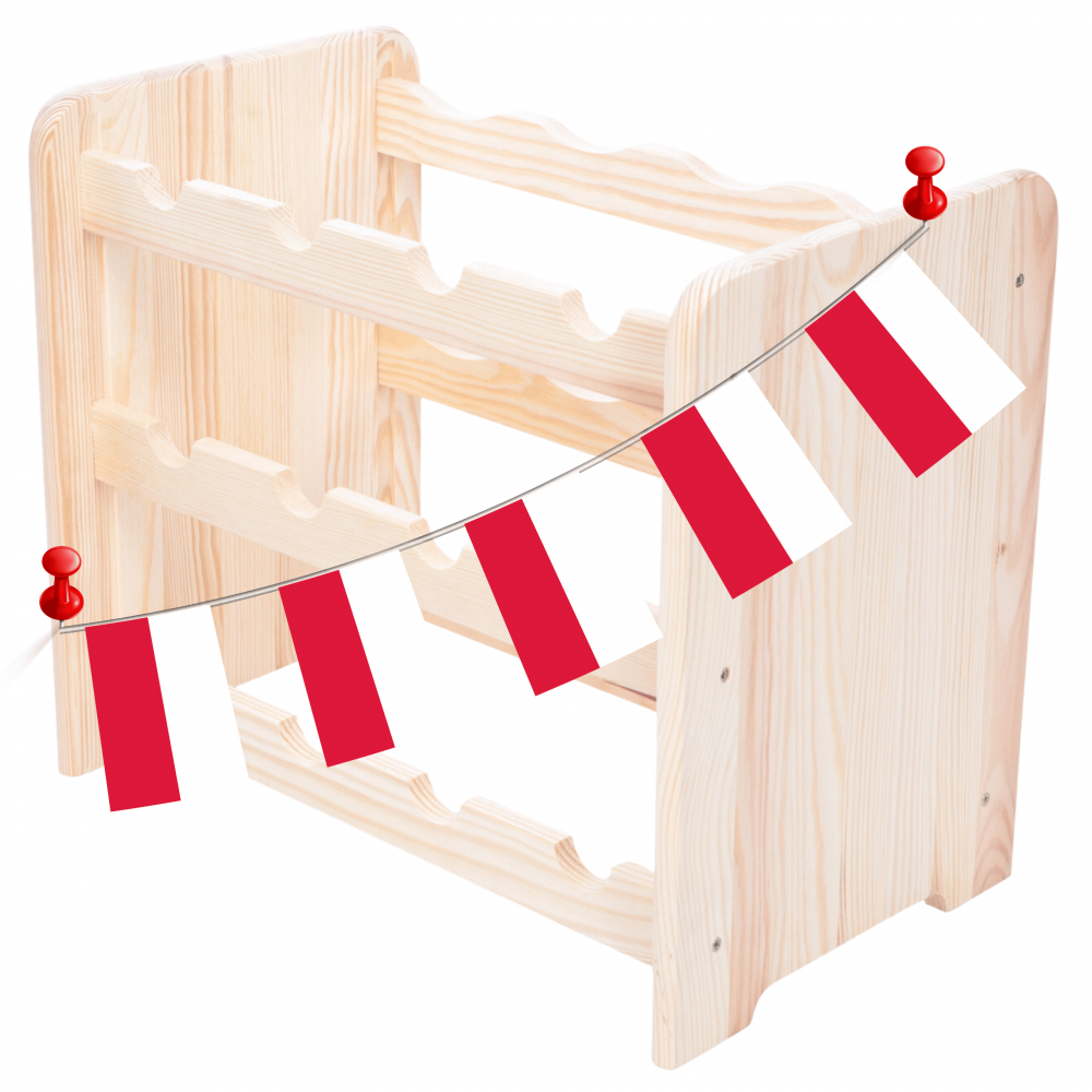 Regał na wino butelki napoje stojak na wino butelki szafka na alkohol 12but