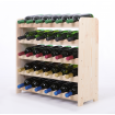 Stojak na wino butelki napoje regał na wino butelki szafka na alkohol 30but
