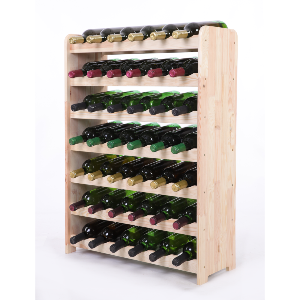 Stojak na wino butelki napoje regał na wino butelki szafka na alkohol 42but