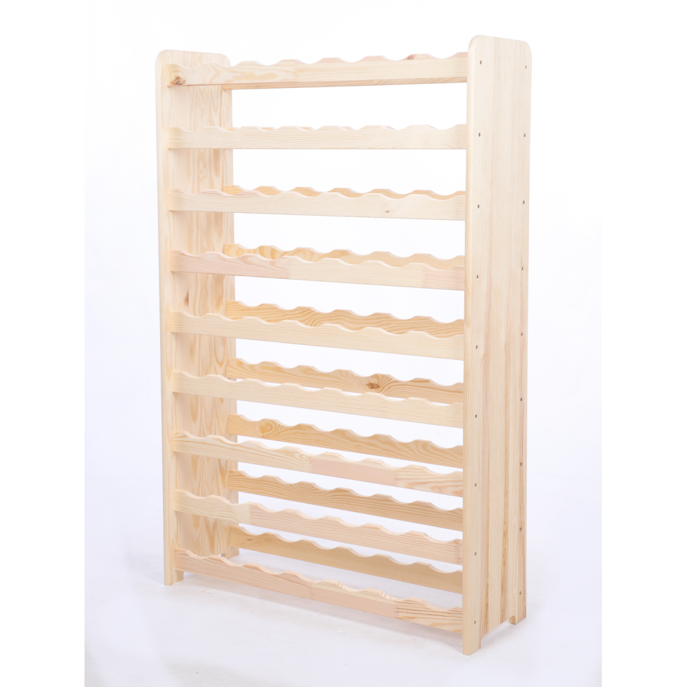 Stojak na wino butelki napoje regał na wino butelki szafka na alkohol 63but