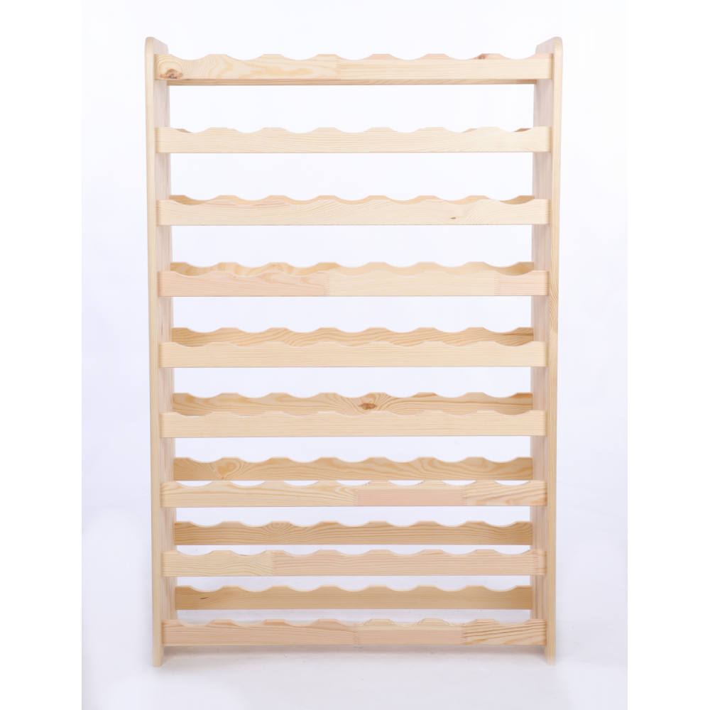 Stojak na wino butelki napoje regał na wino butelki szafka na alkohol 63but