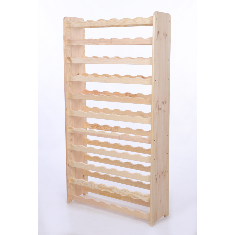 Stojak na wino butelki napoje regał na wino butelki szafka na alkohol 77but