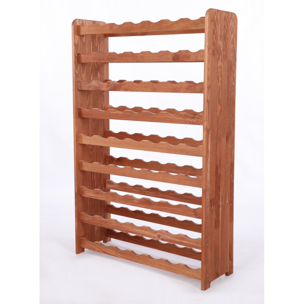 Stojak na wino butelki napoje regał na wino butelki szafka na alkohol 63but