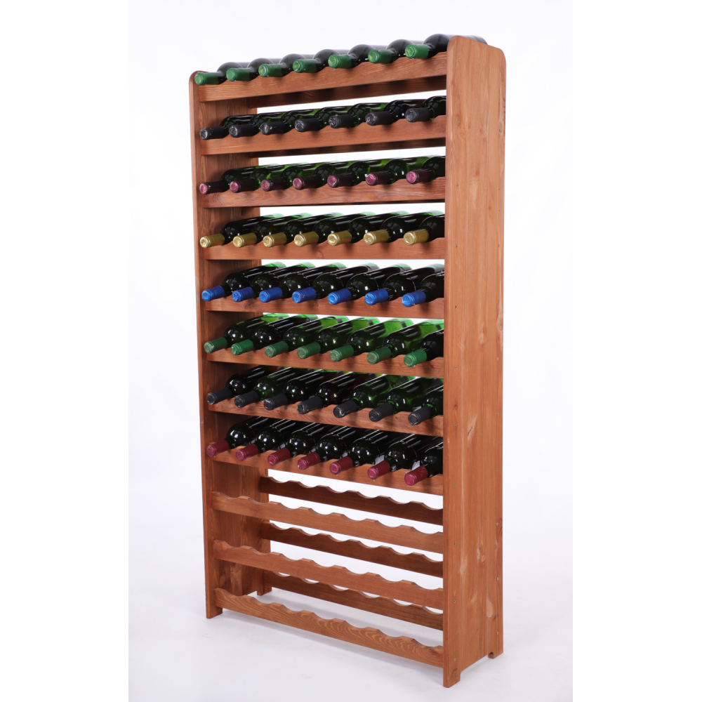 Stojak na wino butelki napoje regał na wino butelki szafka na alkohol 77but