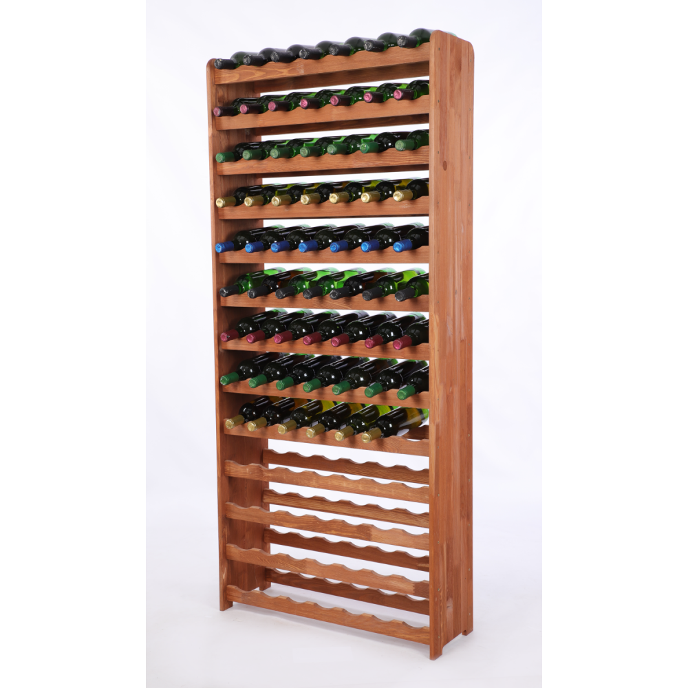 Stojak na wino butelki napoje regał na wino butelki szafka na alkohol 91but