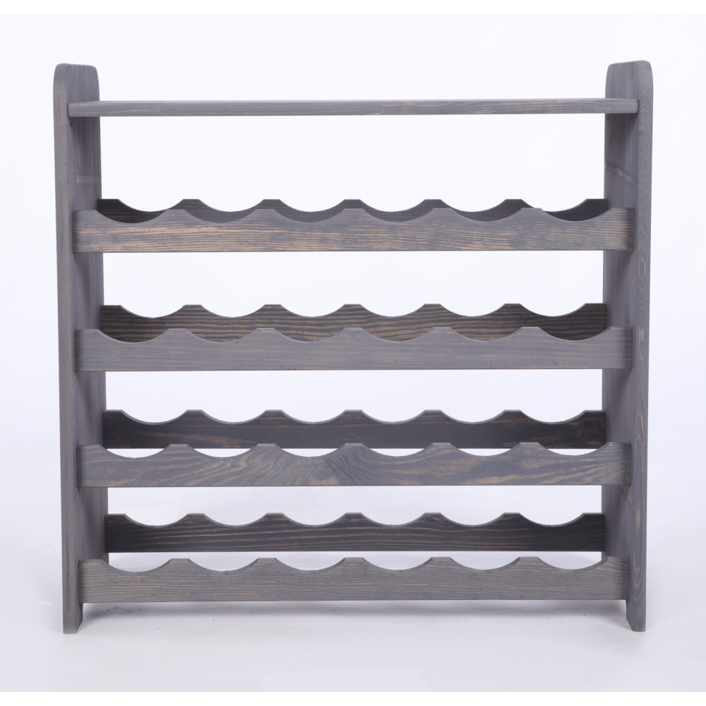 Stojak na wino butelki napoje regał na wino butelki półka na alkohol 24but