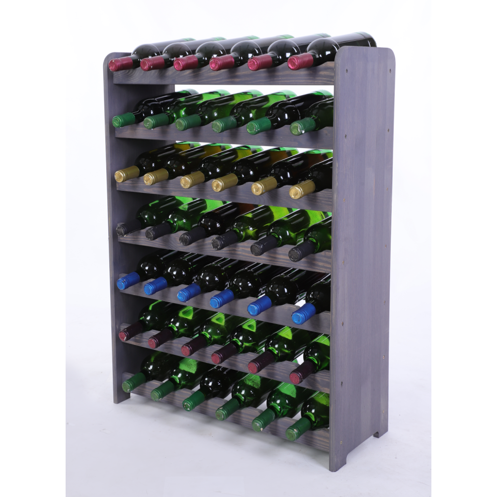 Stojak na wino butelki napoje regał na wino butelki szafka na alkohol 42but