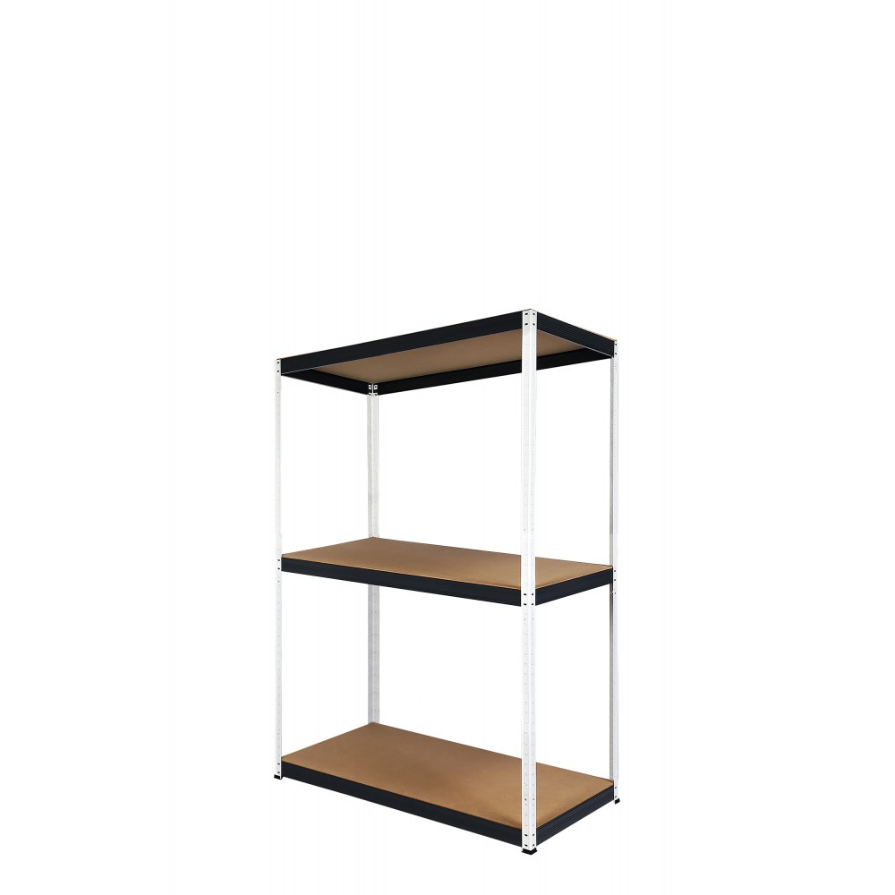 Regał metalowy magazynowy warsztatowy stojak HELIOS 90x100x45cm 3Px400kg