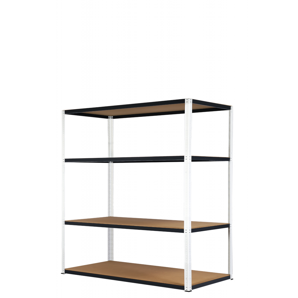 Regał metalowy magazynowy garażowy stojak HELIOS 180x150x40cm 4Px175kg