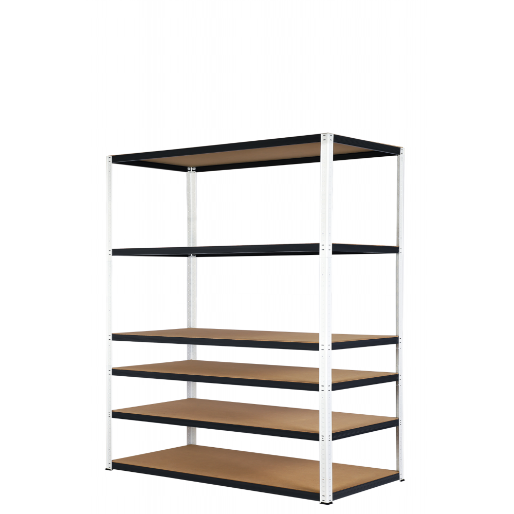 Regał metalowy magazynowy stojak HELIOS 213x180x30cm 6Px175kg SZEROKI MOCNY