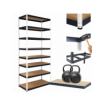 Regał metalowy magazynowy stojak HELIOS 270x100x35cm 8Px275kg SOLIDNY