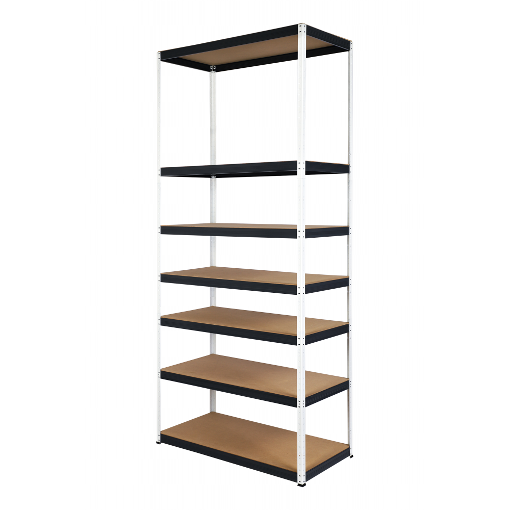 Regał metalowy magazynowy stojak HELIOS 270x120x30cm 7Px400kg SOLIDNY