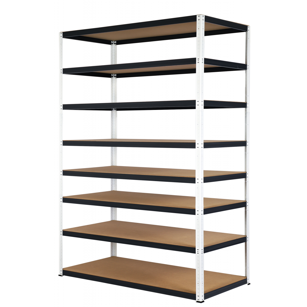 Regał metalowy magazynowy stojak HELIOS 270x180x40cm 8Px275kg SZEROKI MOCNY