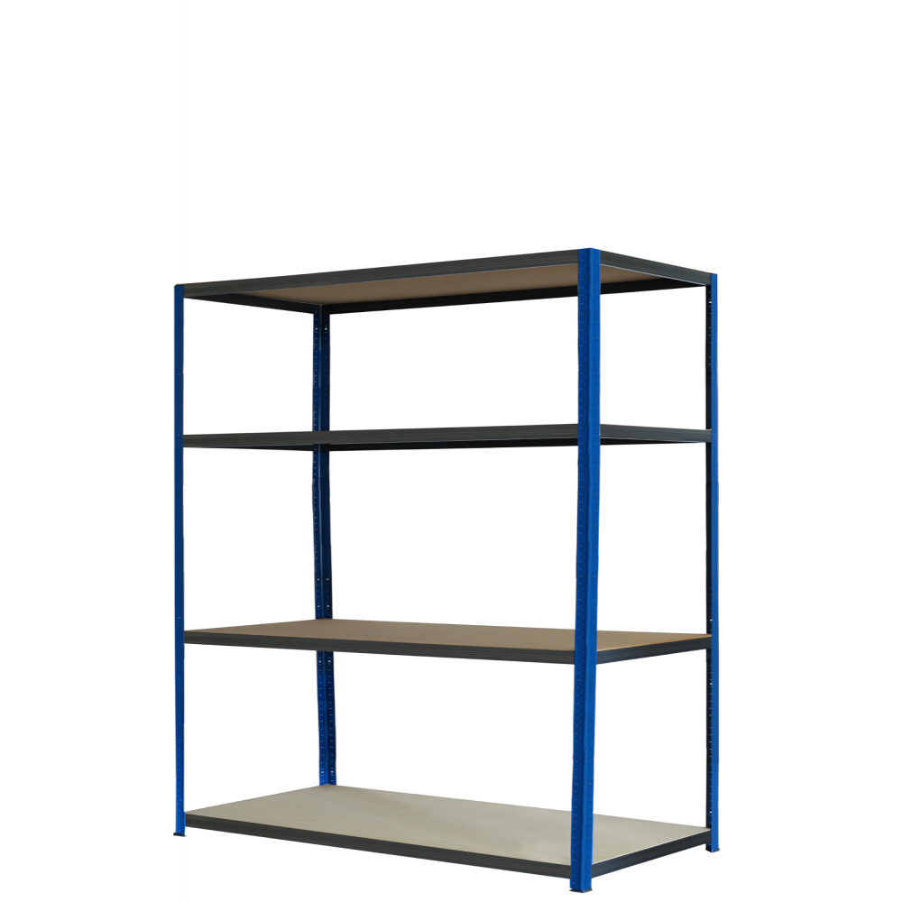 Regał metalowy magazynowy garażowy stojak HELIOS 180x150x40cm 4Px175kg