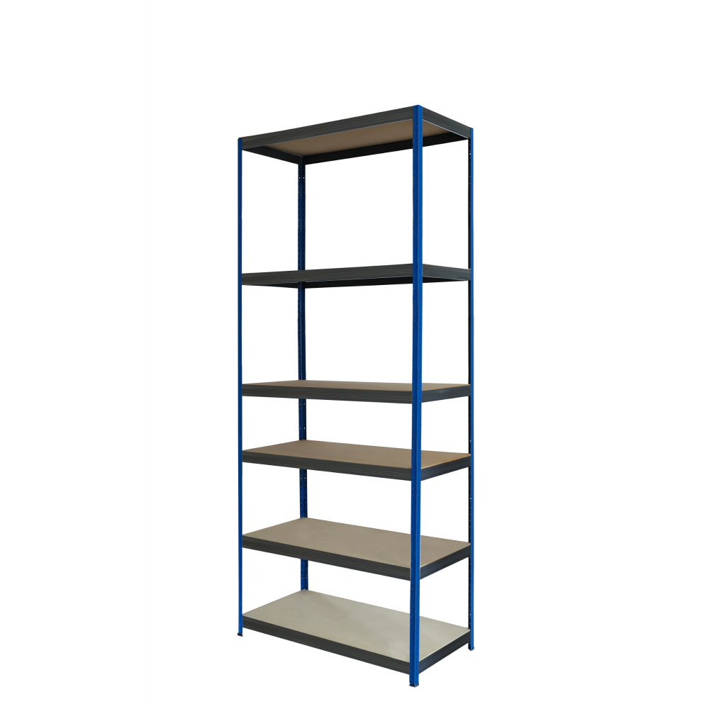 Regał metalowy magazynowy stojak HELIOS 196x75x35cm 6Px175kg MOCNY POLSKI