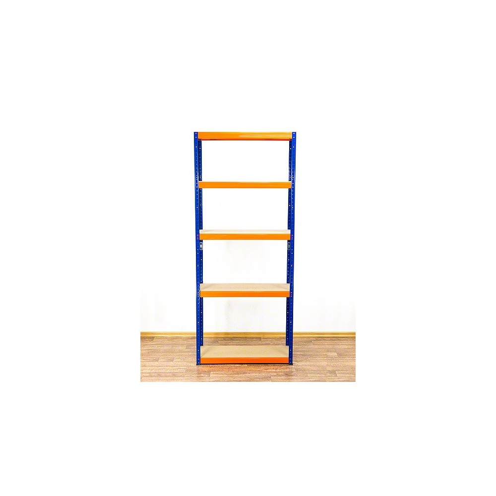 Regał Helios 213x110x35 cm 5 półek/275kg Niebiesko-Niebieski