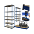 Regał metalowy magazynowy stojak HELIOS 213x75x30cm 6Px350kg SOLIDNY NIEB