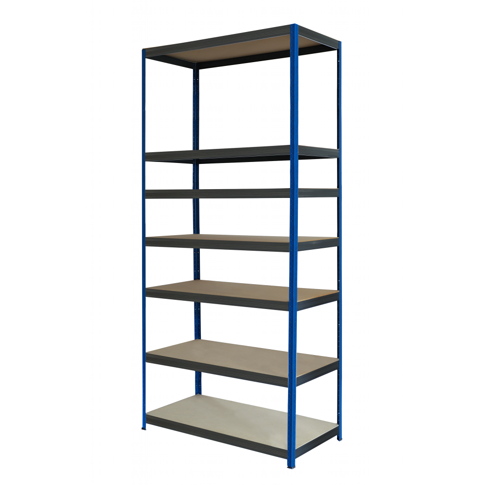 Regał metalowy magazynowy stojak HELIOS 270x100x50cm 7Px400kg SOLIDNY NIEB