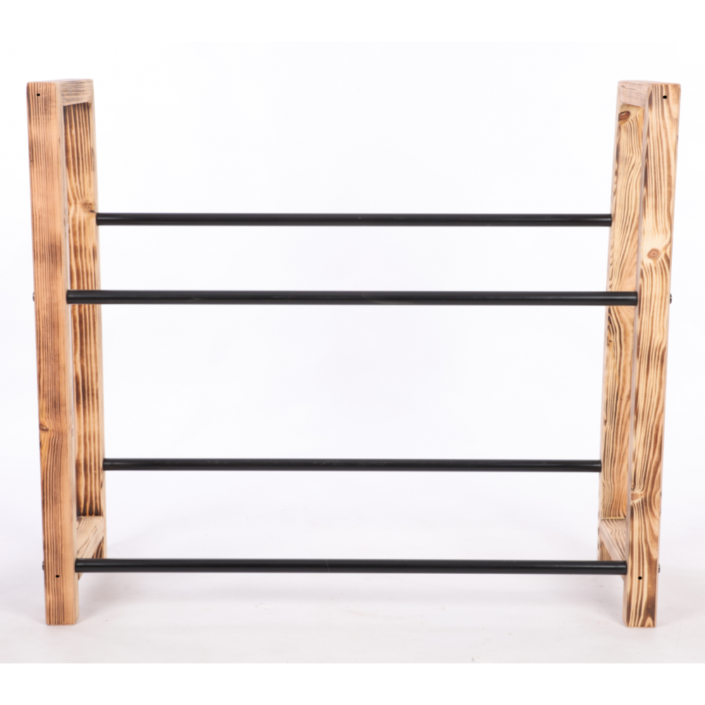 Regał na skrzynki na napoje piwo stojak na transportery METALOWE DRĄŻKI EKO