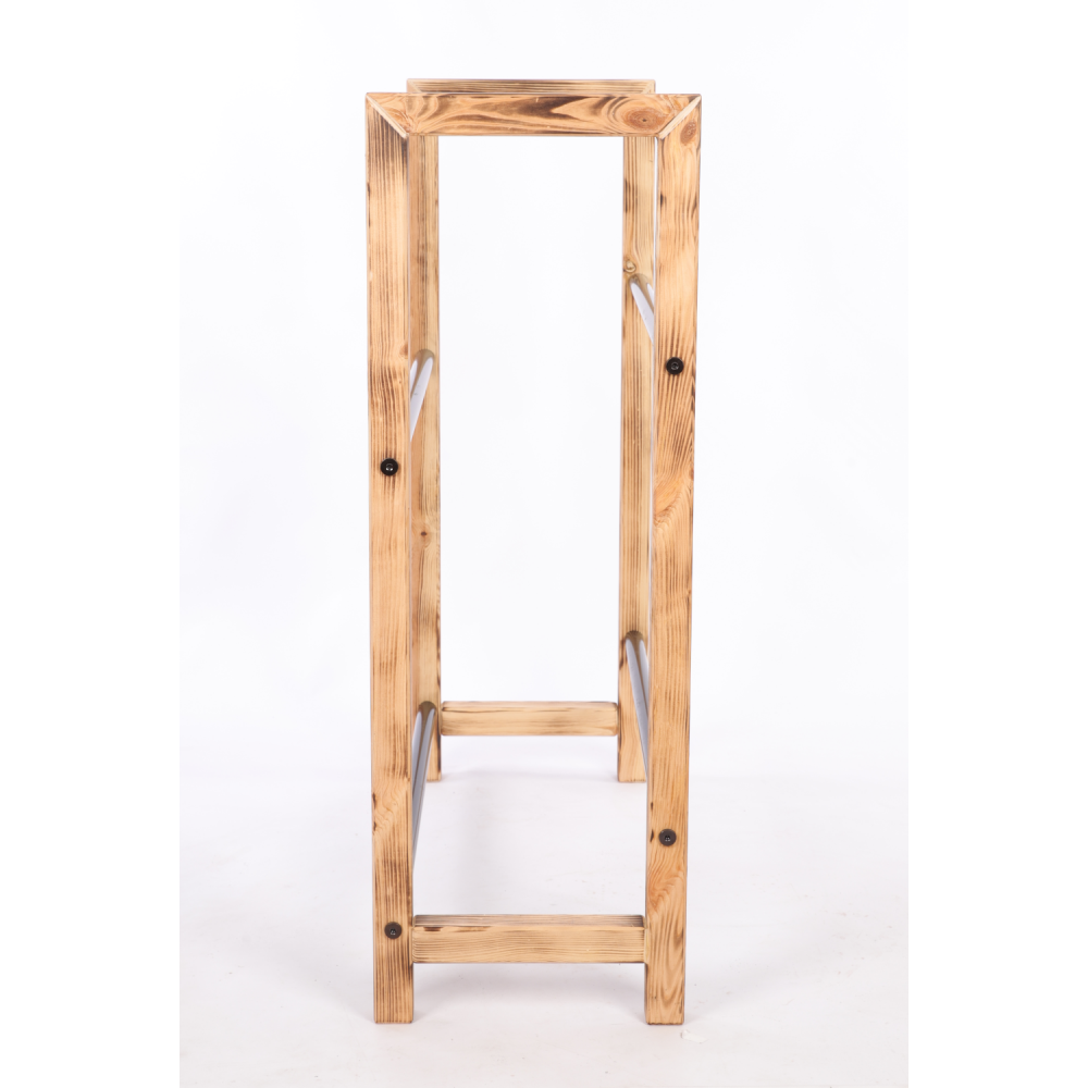 Regał na skrzynki na napoje piwo stojak na transportery METALOWE DRĄŻKI EKO